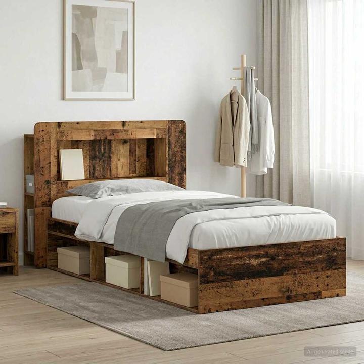 Produktbild vidaXL Bettrahmen (90 x 200 cm)