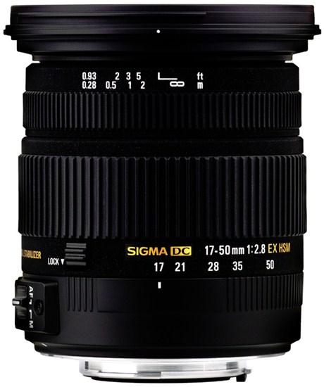 Produktbild Sigma 17-50mm, f/2.8 EX DC OS HSM, Nikon F DX (Nikon F, APS-C / DX)