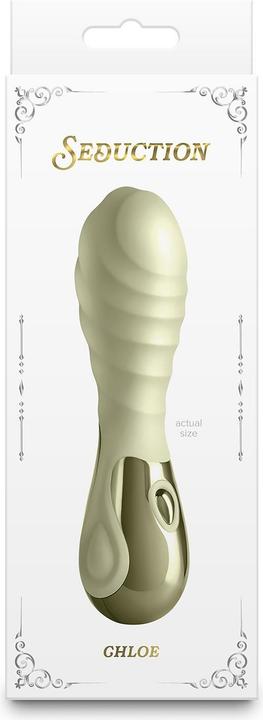 Immagine prodotto NS Novelties Vibratore Seduction Chloe Metallic Green 13,8 cm