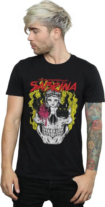 Immagine prodotto Chilling Adventures of Sabrina Icon Skull Maglietta Uomo (4XL)