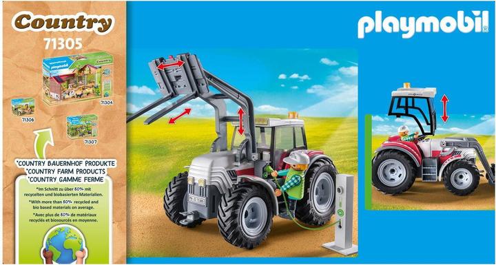 Actual product image Playmobil Large tractor (71305, Playmobil Country)