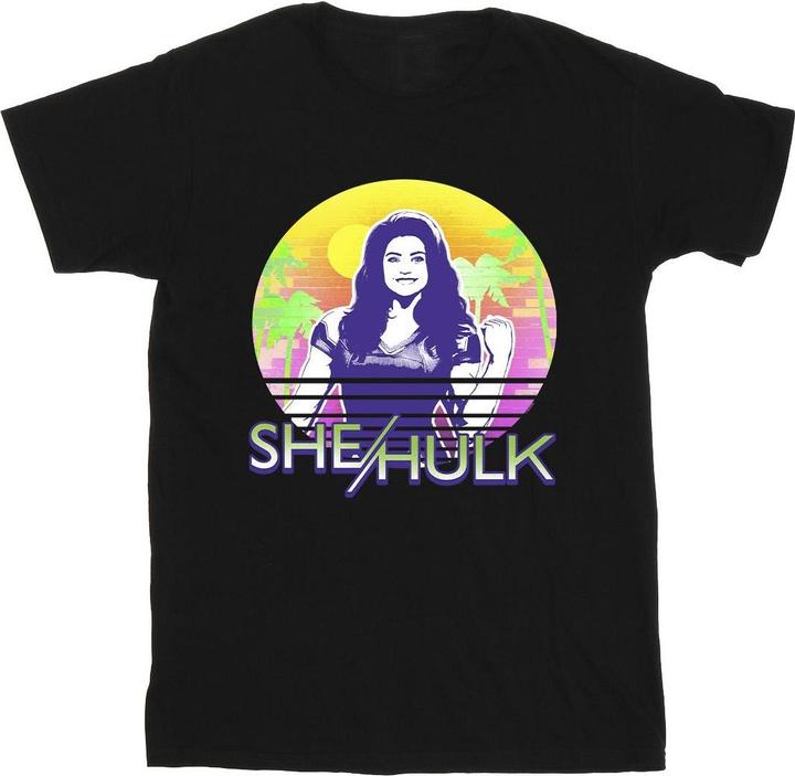 Image du produit - T-shirt SHE-HULK: ATTORNEY AT LAW SUNSET SMILE - Homme (S)