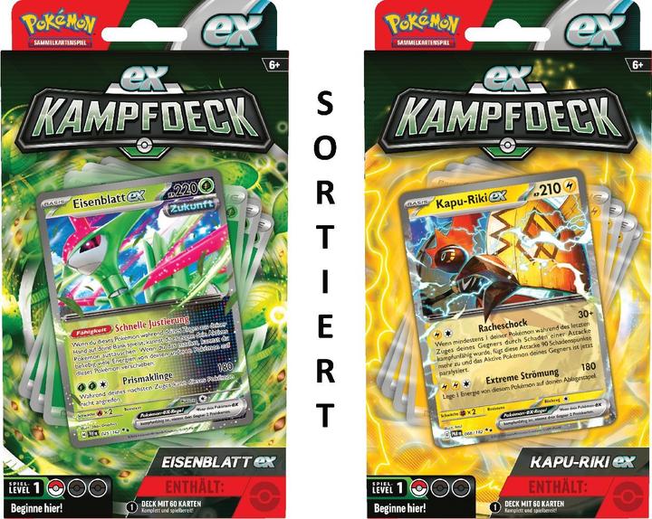 Produktbild Pokémon Pokemon EX-Kampfdeck (Deutsch, Deck)