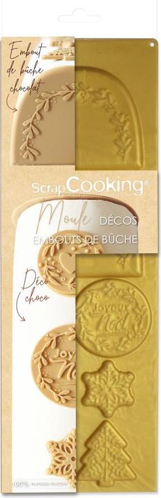 Produktbild ScrapCooking Silikonform Bûche de Noël Dekoration