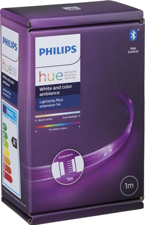 Image du produit Philips Hue Lightstrips BT Extension (RGBW, 100 cm, Intérieur)