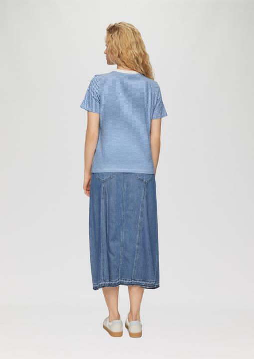 Produktbild S.Oliver T-Shirt Streifenshirt mit Schmuckperlen (38)