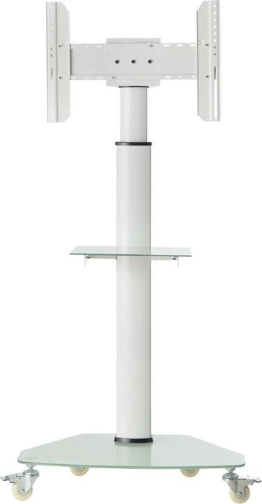 Actual product image Eaton TRIPPLITE Premier Rolling TV Cart for 93.98cm 37inch to 177.8cm 70inch Displays Frosted Glass (Monitor, 70", 79 kg)
