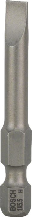 Produktbild Bosch Professional Zubehör Schrauberbit Extra-Hart S 1,0 x 5,5, 49 mm, 3er-Pack (Schraubschlitz)