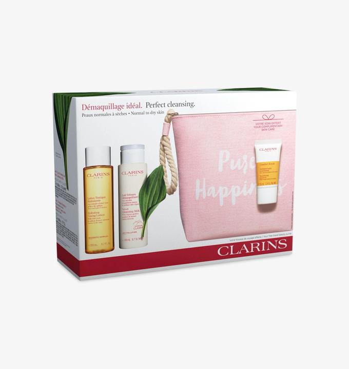 Actual product image Clarins Specials - Perfect Cleansing Set for Normal to Dry Skin (Facial care set)
