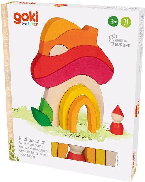 Image du produit Goki Maisonnette à champignons