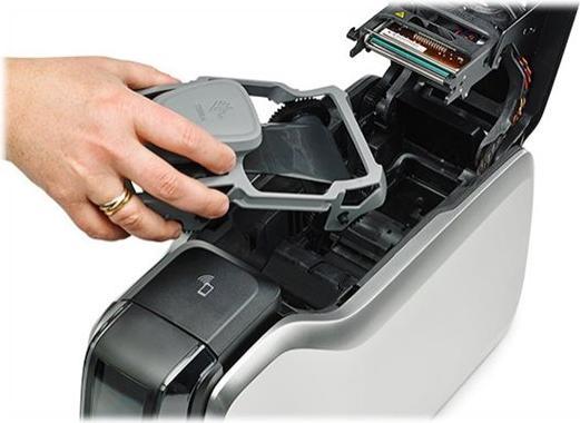 Actual product image Zebra ZC300 plastic card printer (300 dpi)