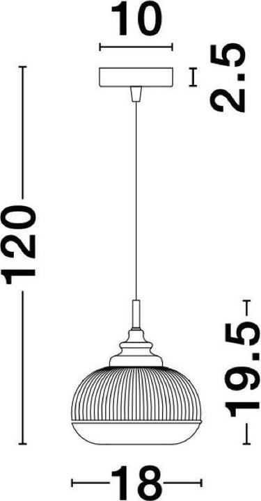 Productafbeelding Nova Luce Maan (E14)