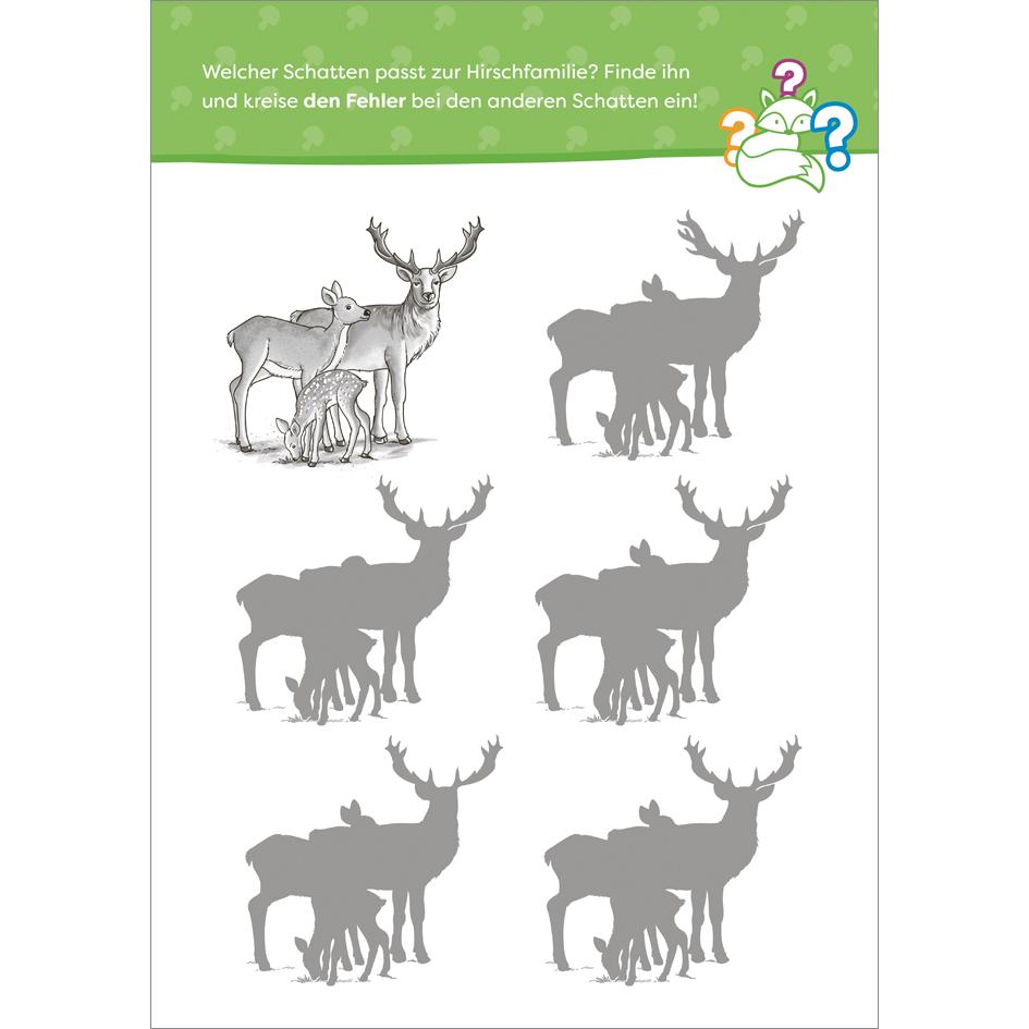 Thumbnail - Wald-und-Wiesen-Rätselspass. Natur, Kinderbücher von Stefan Lohr