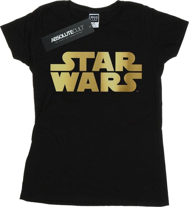 Produktbild Star Wars Gold Logo TShirt (XL)