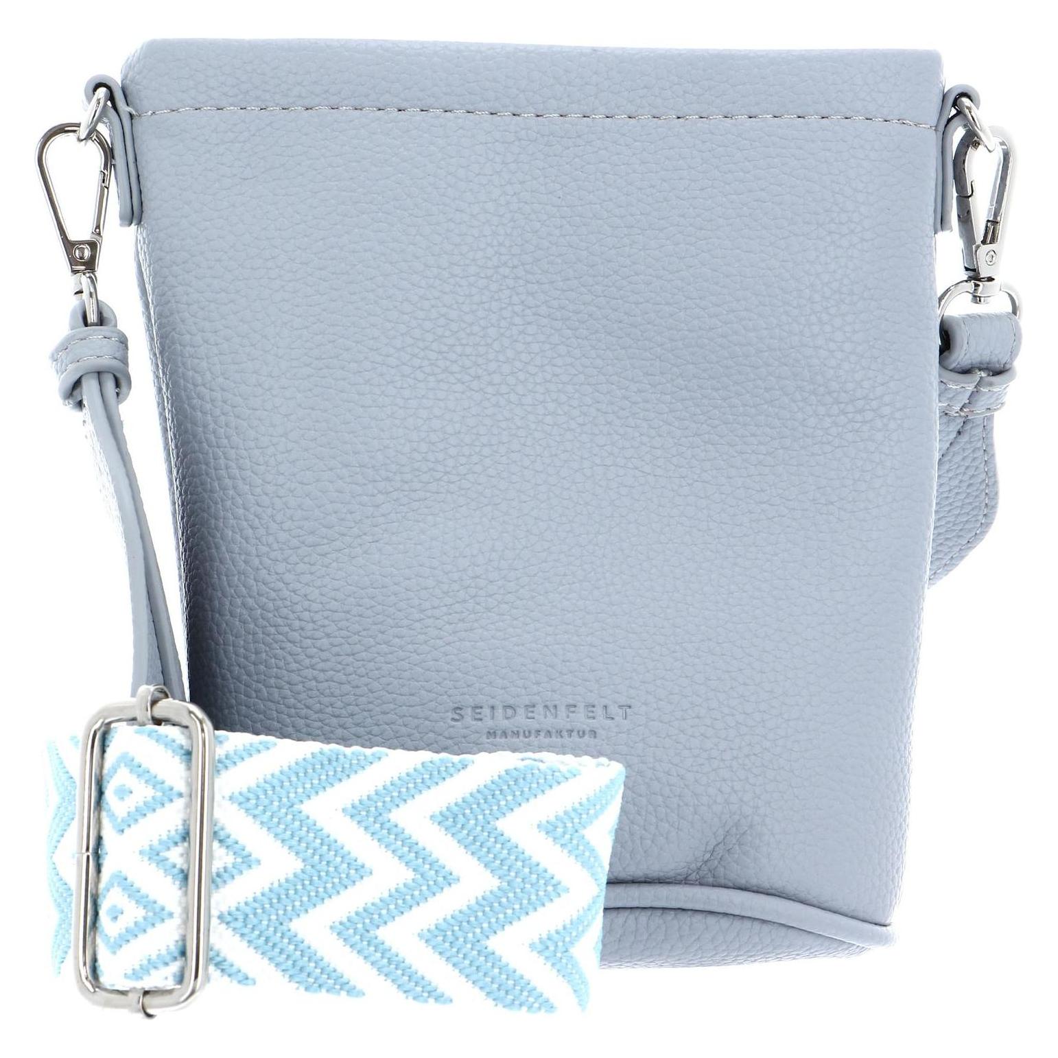 Seidenfelt, Damen, Handtasche, Persby Small Bucket Crossbody Bag, Blau