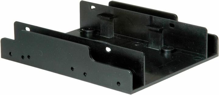 Actual product image Secomp Mounting adapter, style 3.5, frame for 2x 2.5 HDD, black