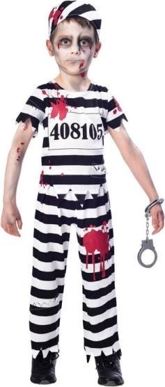Produktbild Amscan Kinderkostüm Zombie Convict Alter 7 - 8 Jahre (128)