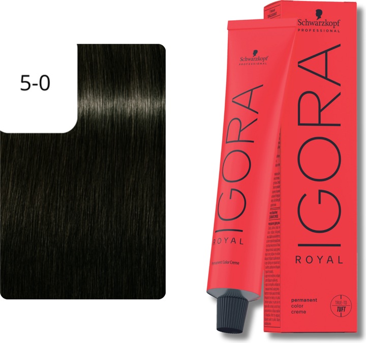 Image du produit Schwarzkopf Professional Igora Royal (5-0 brun clair)