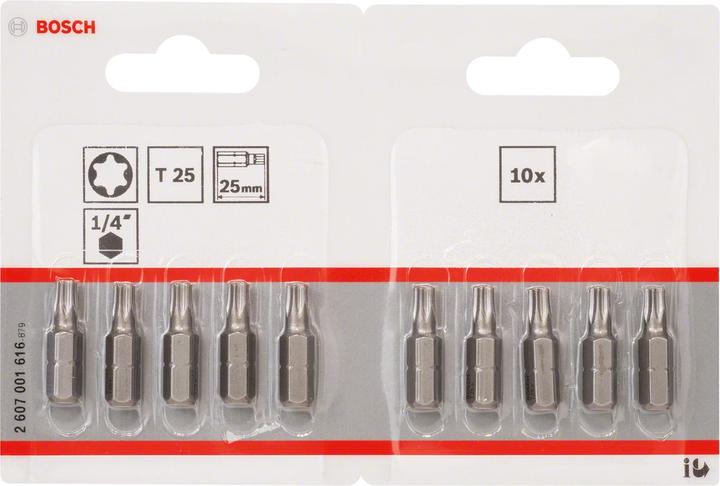Actual product image Bosch Professional Zubehör Torx-Bit T 25 Accessories extr (T25)