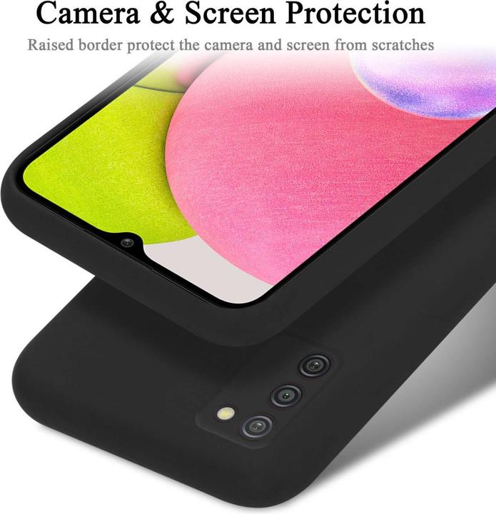 Image du produit Cadorabo Coque pour Samsung Galaxy A03s TPU Liquid Silicone Case (Samsung Galaxy A03s)
