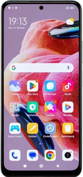 Actual product image Xiaomi Redmi Note 12 (128 GB, Mint green, 6.67", Dual SIM, 50 Mpx, 4G)