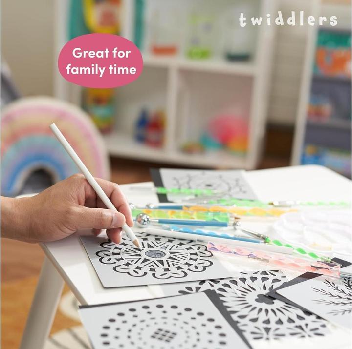 Produktbild The twiddlers Mandala Tool Kit 35-Teilig