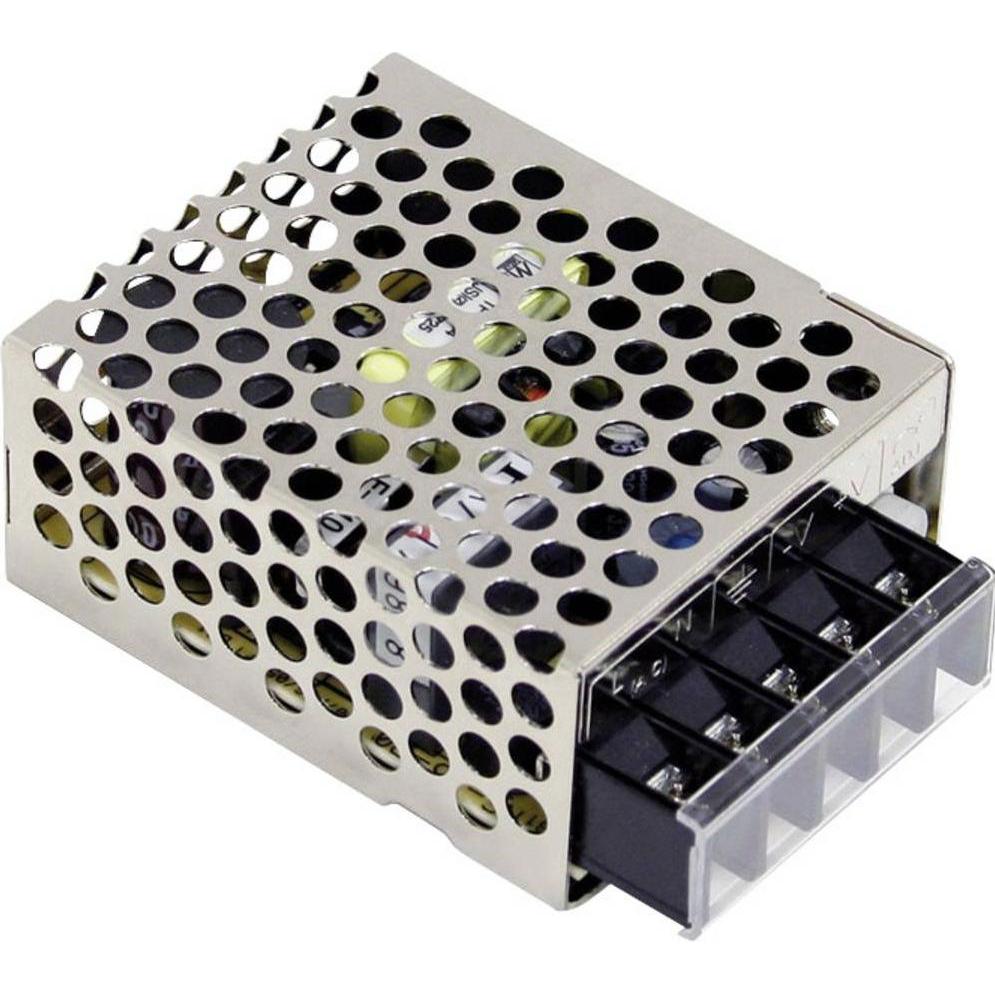 MeanWell, Convertitore di tensione, MEAN WELL RS-15-3.3, 9,9 W, 85 - 264 V, 47 - 63 Hz, 0.25 - 0.35 A, 70 ms, 72%