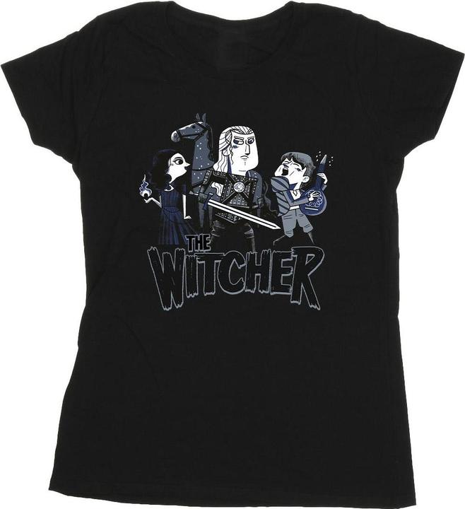 Produktbild Netflix The Witcher Team Illustrated TShirt (M)