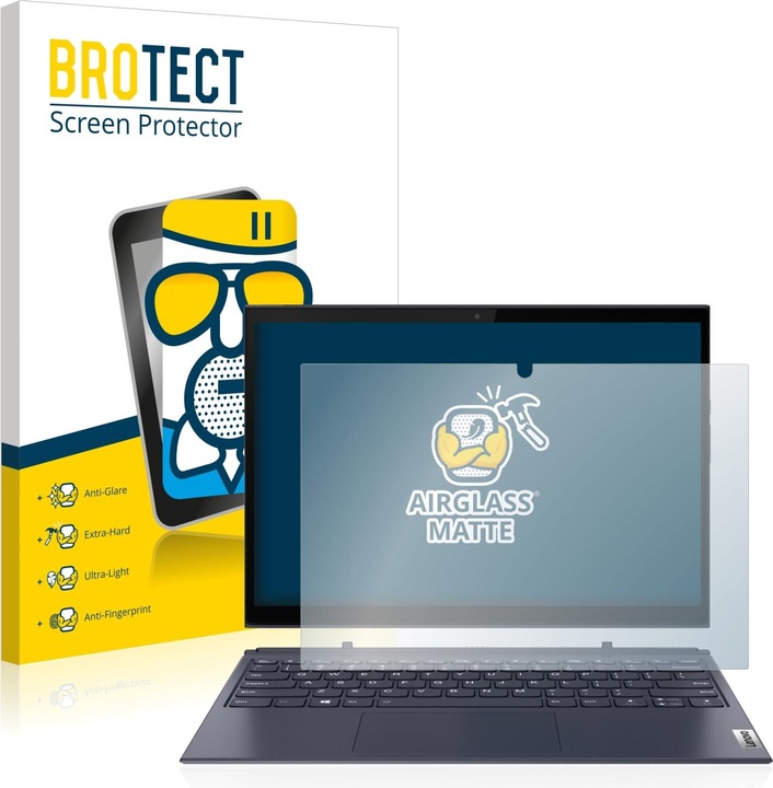 Produktbild BROTECT AirGlass Panzerglasfolie Matt (1 Stück, Yoga Duet 7)
