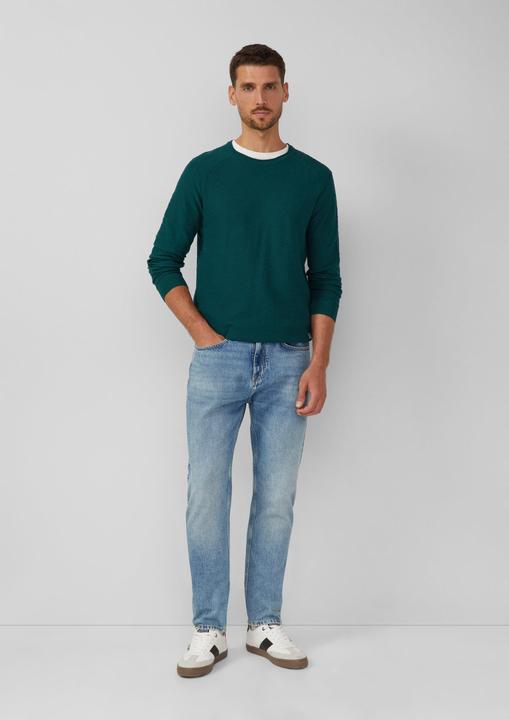 Image du produit s.Oliver Strickpullover Strukturierter Pullover aus Baumwolle (XXL)