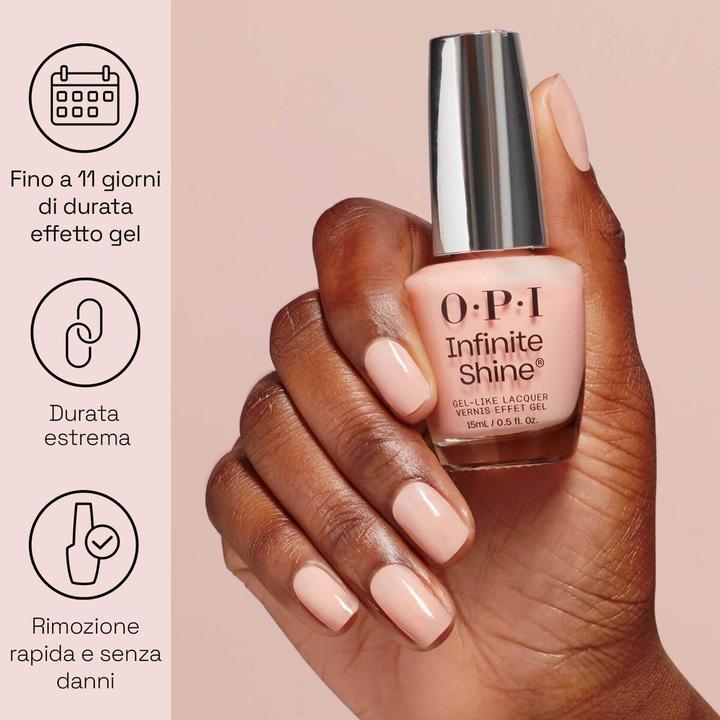 Immagine prodotto OPI Infinite Shine A Total Suzi Opaque Soft Neutral Beige Brown Long Wear Gel (Morbido Neutro Beige Marrone, Smalto per unghie effetto gel)