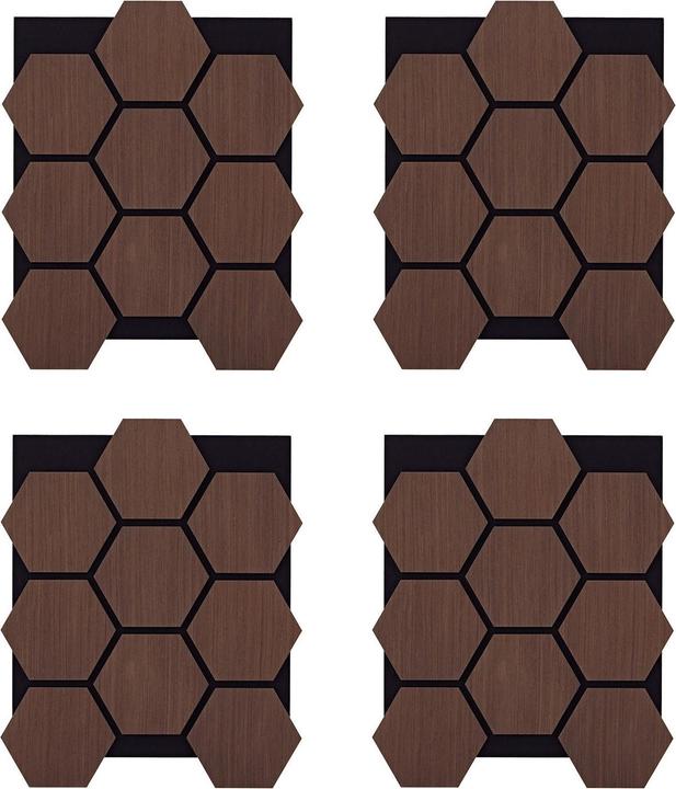 Produktbild Homestyle4u 4er Set Akustikpaneele Wandpaneele (4 Stk.)