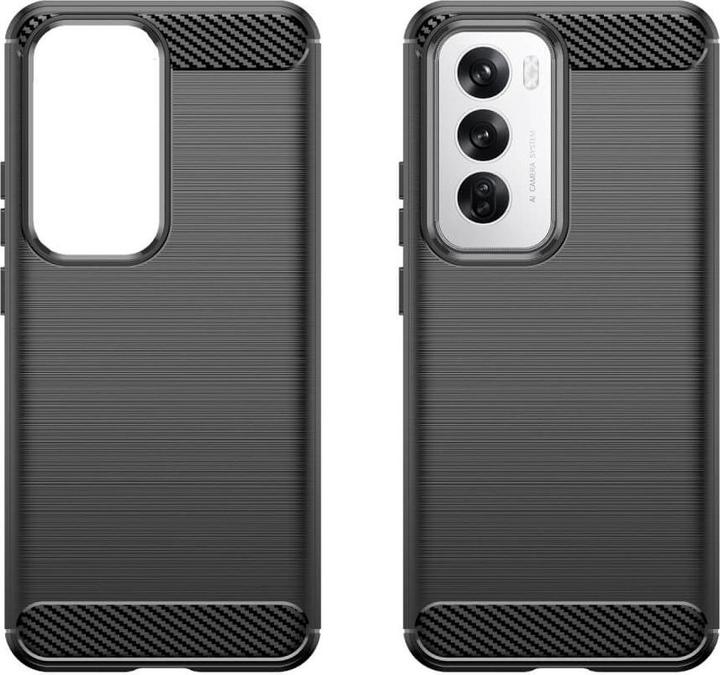 Immagine prodotto Cover-Discount OPPO Reno12 5G - Cover in metallo effetto carbonio (Oppo Reno12)