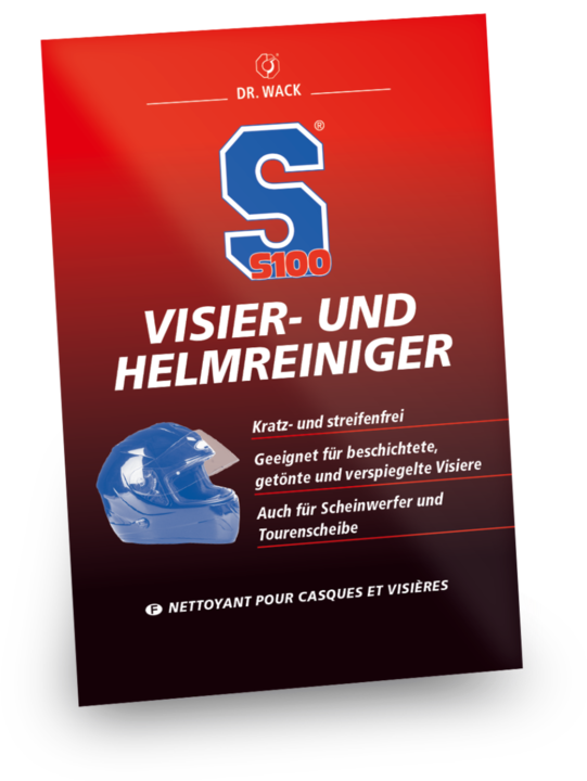 Produktbild S100 Visier und Helmreiniger (10 Stück)