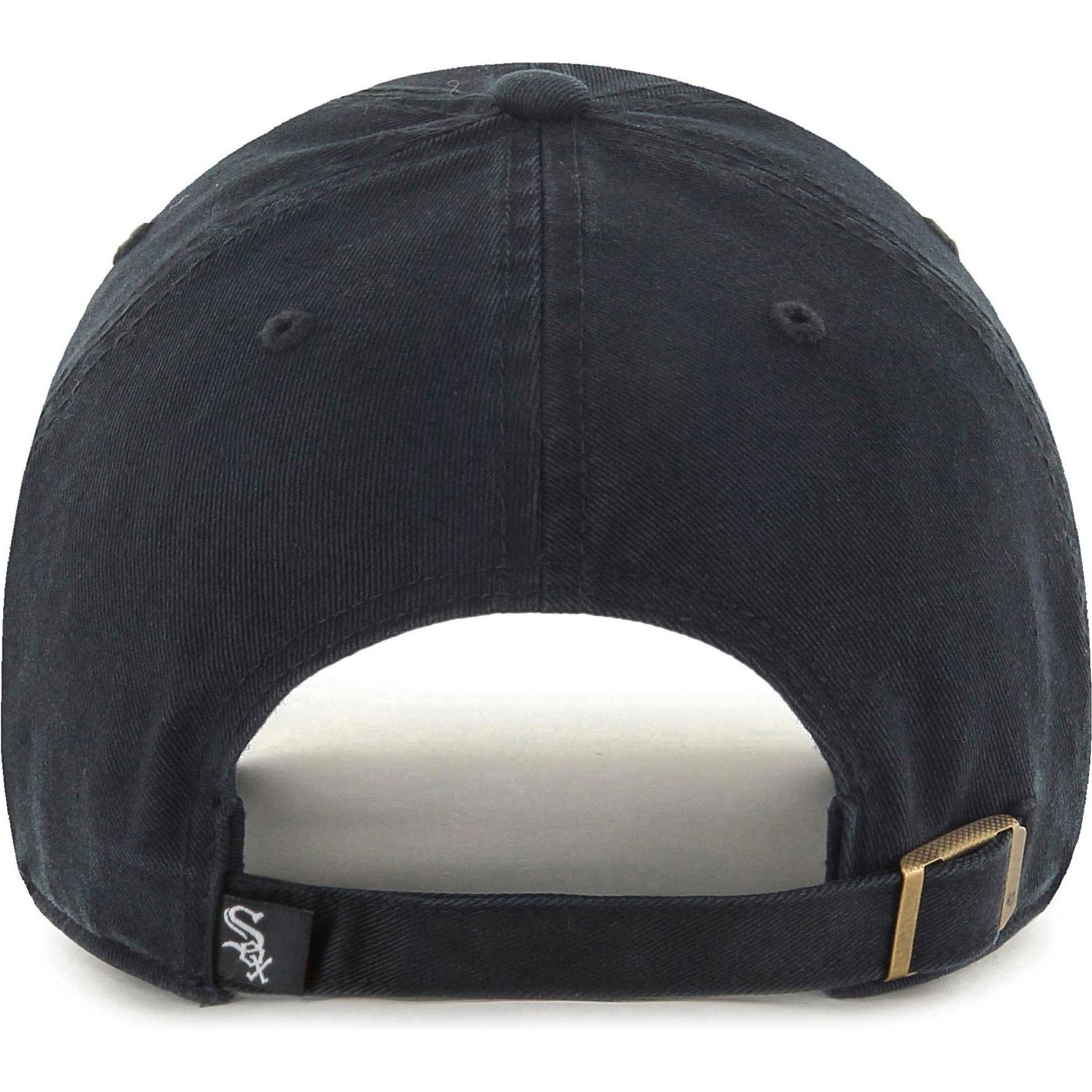 Thumbnail - 47 Brand, Herren, Cap, Relaxed Fit Cap - MLB Chicago White Sox schwarz, Schwarz