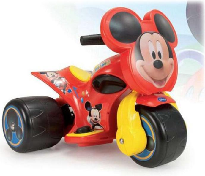 Injusa Tricycle électrique pour enfants Mickey Mouse