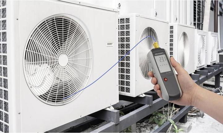 Actual product image Voltcraft Digital thermometer + air sensor