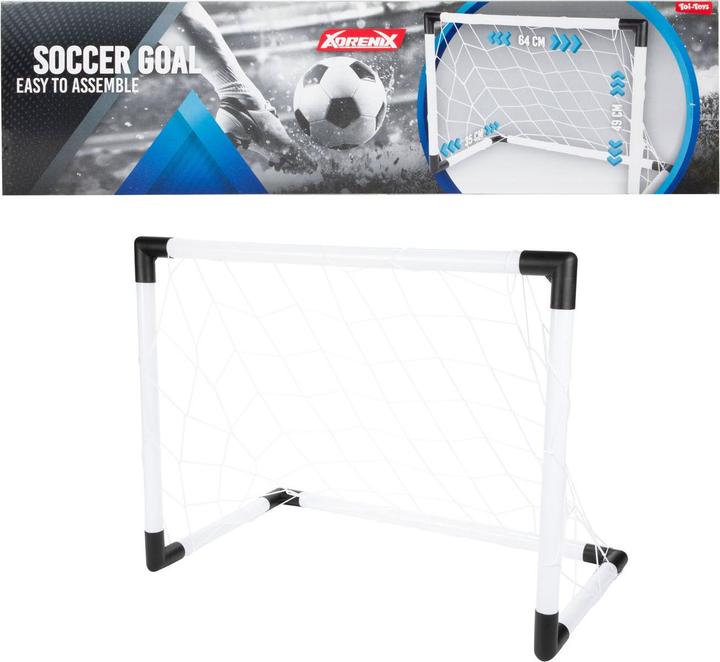 Toi-Toys Porta da calcio Adrenix con rete, 64x49x35cm