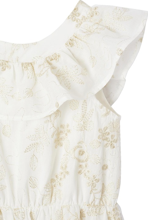Produktbild Vertbaudet Festlicher kurzer Mädchen Jumpsuit mit gestickten Glanzblumen (86)