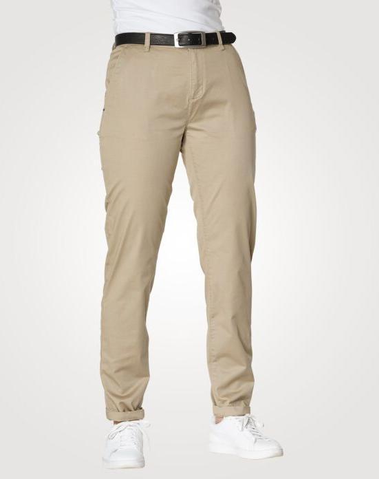 Immagine prodotto Artime Basic Stretch-Chino-Hose «Alison», komfortable Leibhöhe (46)