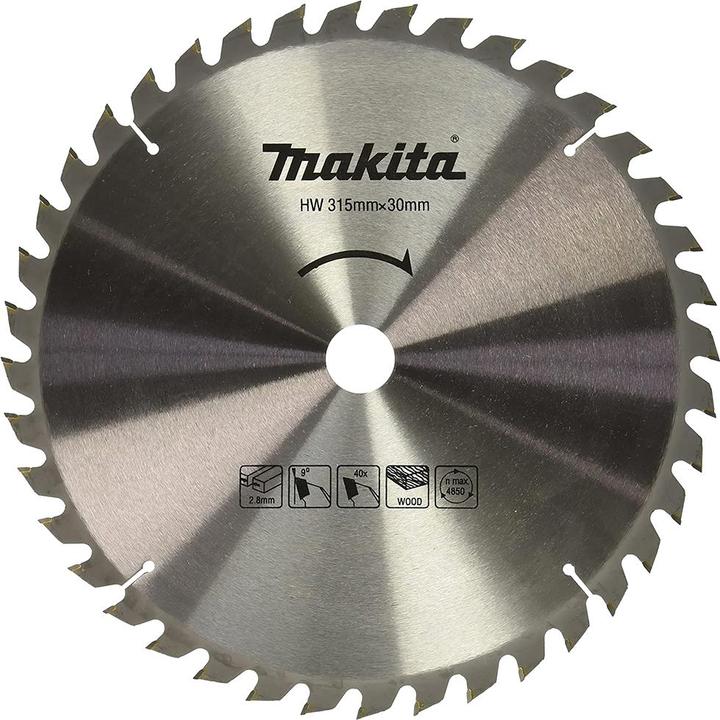 Actual product image Makita HM saw blade 315x30x40Z