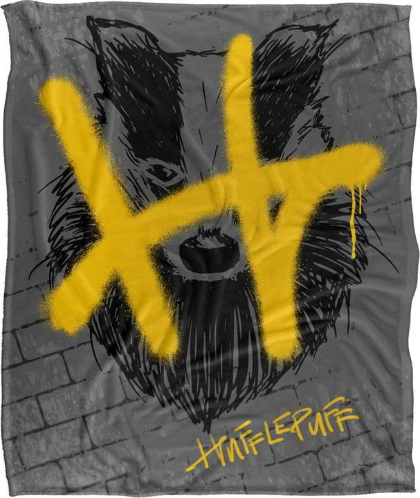 Decke Hufflepuff Graffiti (152 x 127 cm)
