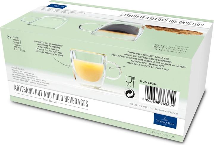 Produktbild Villeroy & Boch Tasse Grösse S Set 2tlg. Artesano Beverages (110 ml, 2 x)