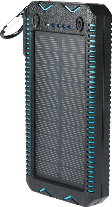 Image du produit Mikamax Banque de puissance solaire (20000 mAh, 74 Wh)