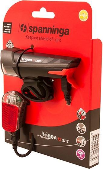 Actual product image Spanninga Trigion 15 + Pyro 20 Lamp Set (80 lm, 20 lm)