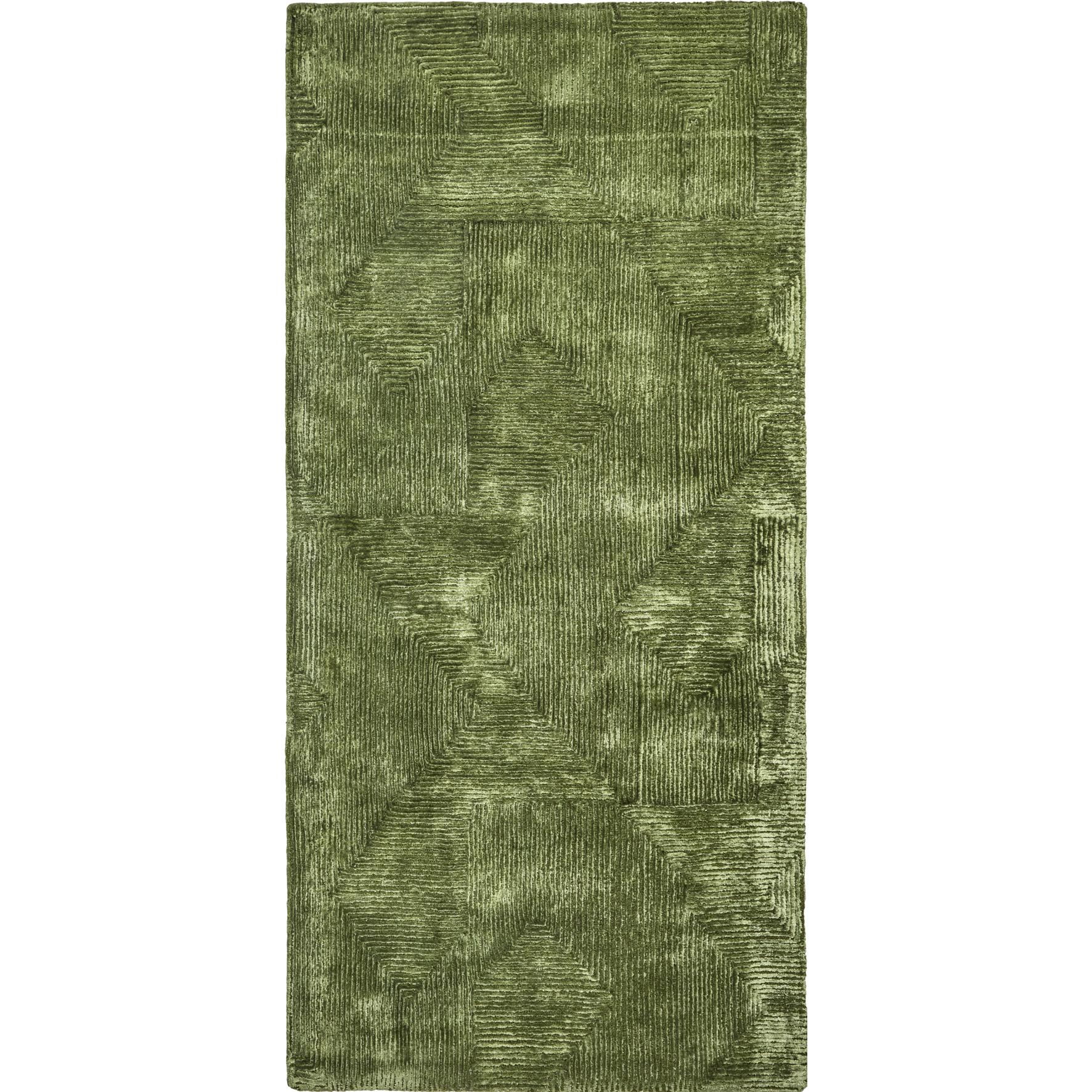 House Doctor, Tappeto, Rug, HDShine, Green (200 x 90 cm)