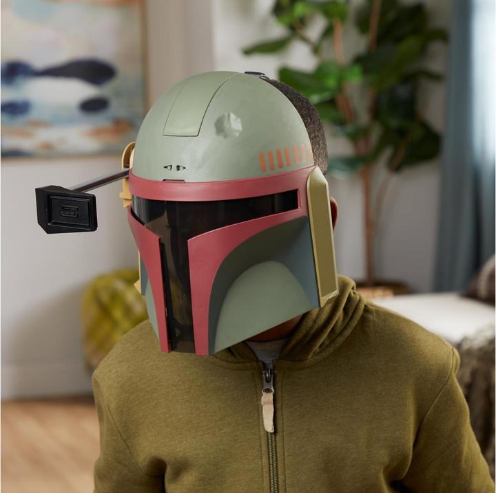 Produktbild Hasbro elektronische Boba Fett Maske, Star Wars Kostüm für Kinder, Star Wars Spielzeug für Jungen