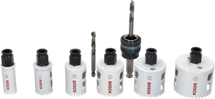 Produktbild Bosch Professional Zubehör 9-tlg. Elektriker-Set 1 Progressor for Wood&Metal (22, 29, 35, 44, 51, 64 Millimeter)