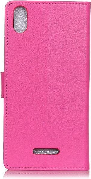 Actual product image MU Classic Litchi Leather Bookcover Series (Wiko Y61)