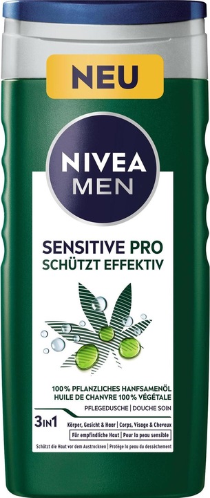 Actual product image NIVEA Sensitive Pro shower gel (250 ml)